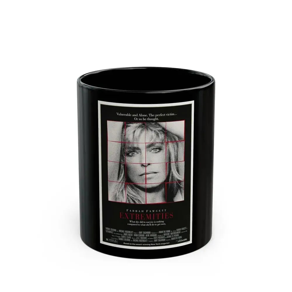 EXTREMITIES 1966 Movie Poster - Black Coffee Mug 11oz - Go Mug Yourself