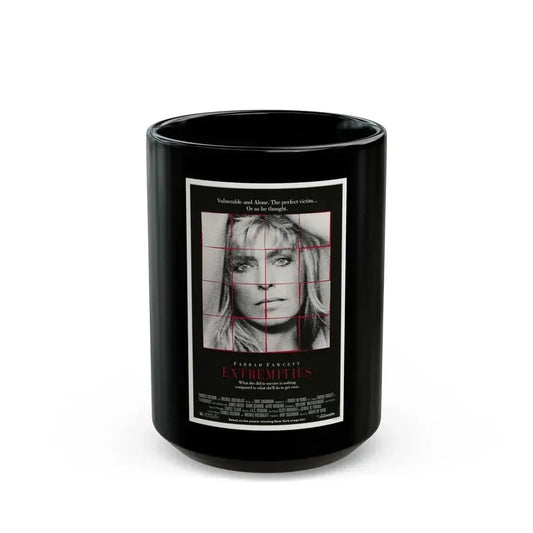 EXTREMITIES 1966 Movie Poster - Black Coffee Mug 15oz - Go Mug Yourself