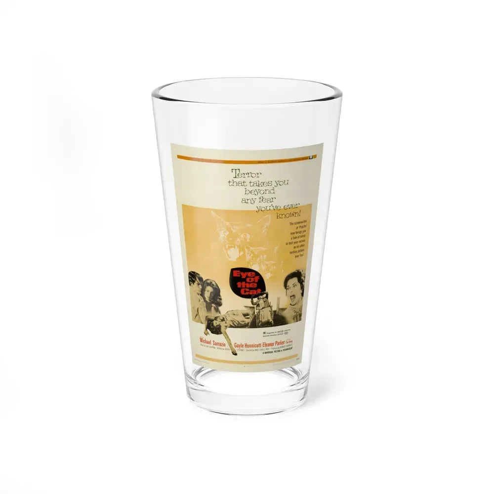 EYE OF THE CAT 1969 Movie Poster - Pint Glass 16oz 16oz - Go Mug Yourself