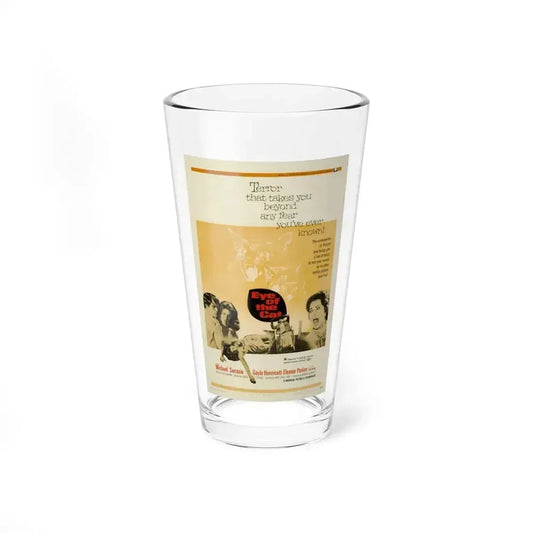 EYE OF THE CAT 1969 Movie Poster - Pint Glass 16oz 16oz - Go Mug Yourself
