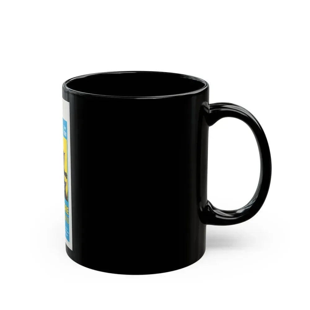 EYE OF THE CAT (ITALIAN) 1969 Movie Poster - Black Coffee Mug - Go Mug Yourself