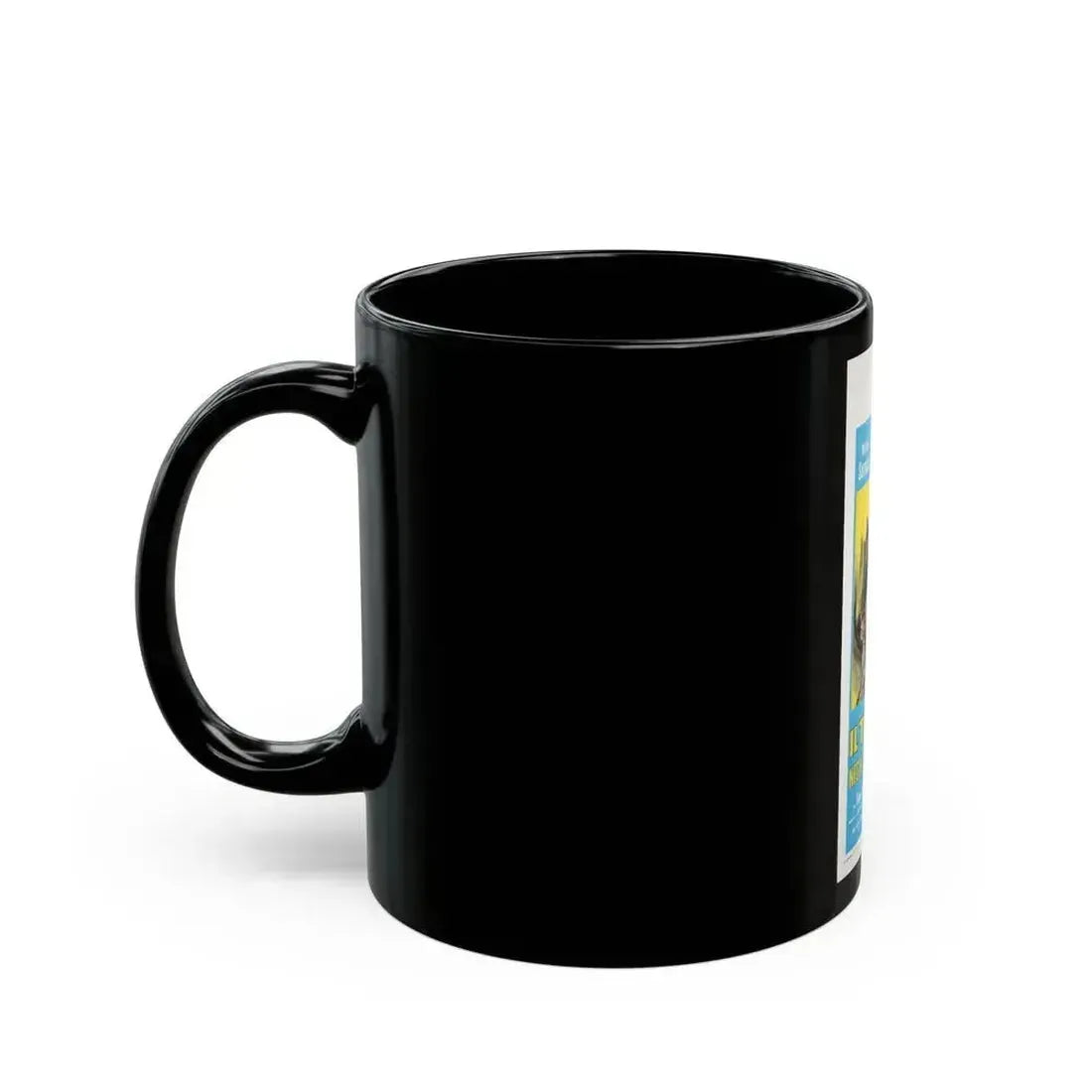 EYE OF THE CAT (ITALIAN) 1969 Movie Poster - Black Coffee Mug - Go Mug Yourself