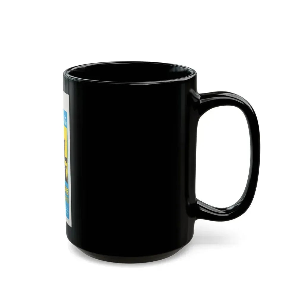 EYE OF THE CAT (ITALIAN) 1969 Movie Poster - Black Coffee Mug - Go Mug Yourself