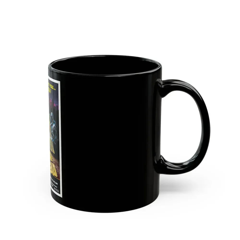 EYE OF THE EVIL DEAD (MANHATTAN BABY) 1982 Movie Poster - Black Coffee Mug - Go Mug Yourself