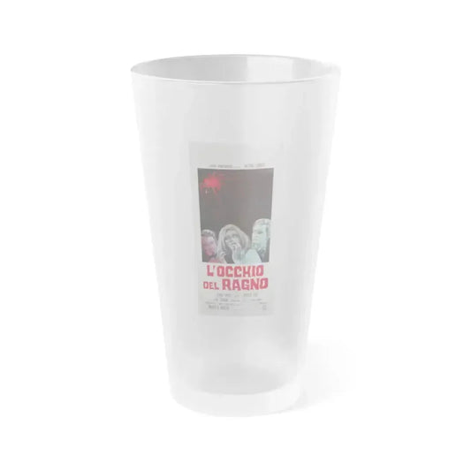 EYE OF THE SPIDER 1971 Movie Poster - Frosted Pint Glass 16oz 16oz Frosted - Go Mug Yourself