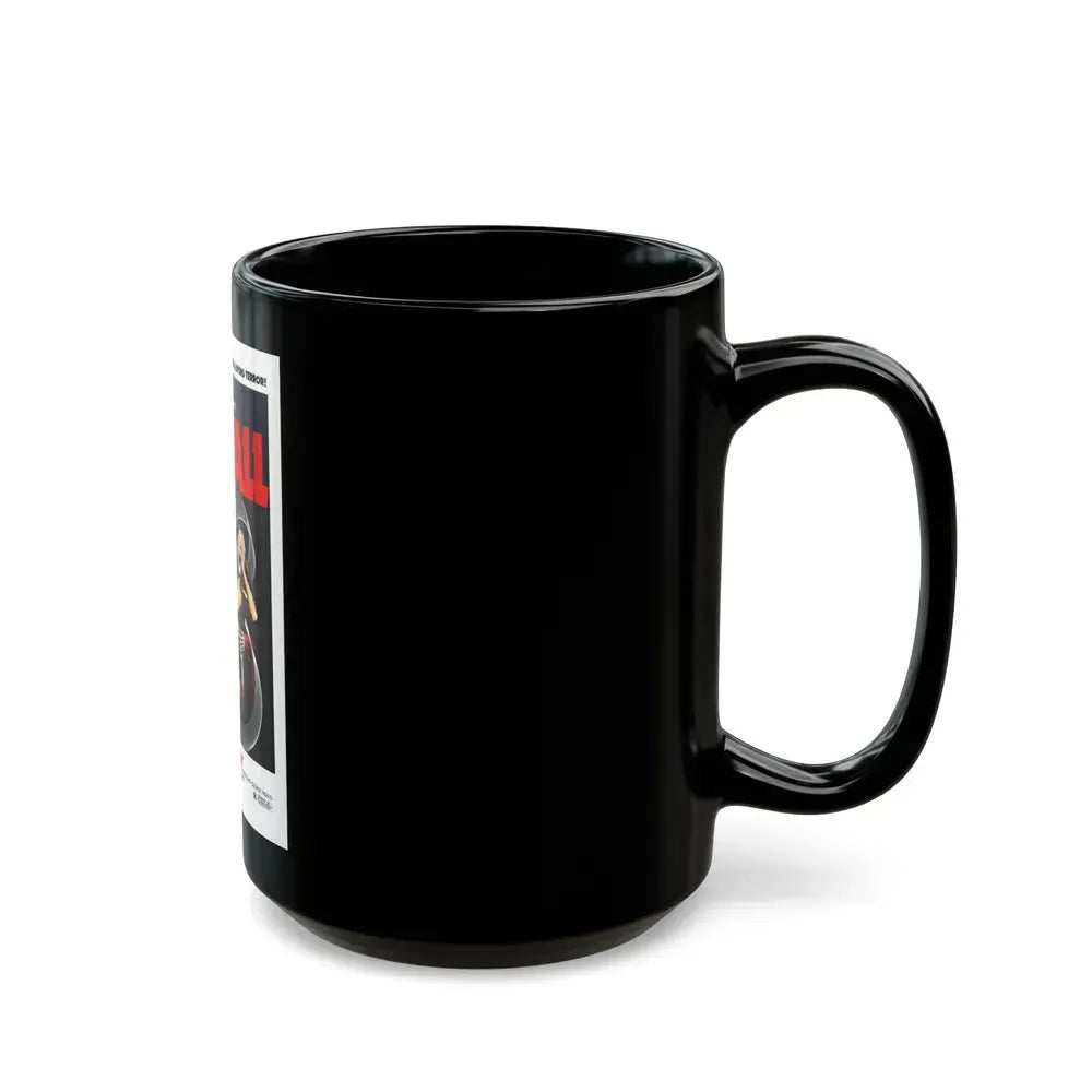 EYEBALL 1975 Movie Poster - Black Coffee Mug - Go Mug Yourself