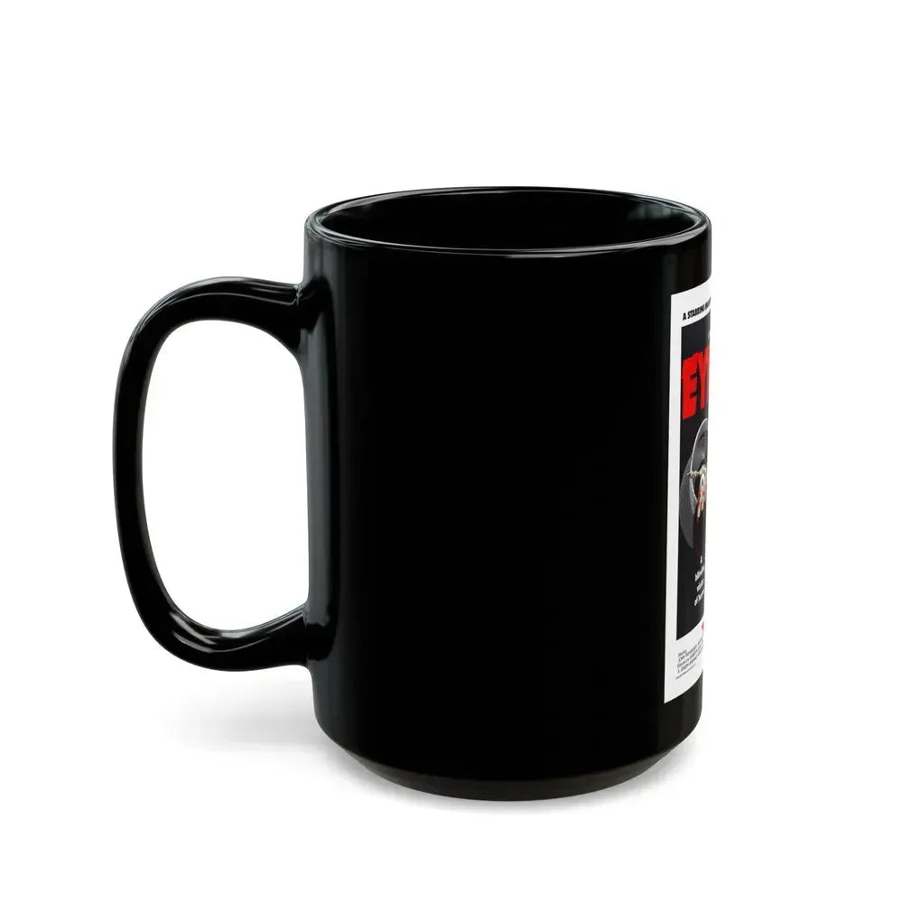 EYEBALL 1975 Movie Poster - Black Coffee Mug - Go Mug Yourself
