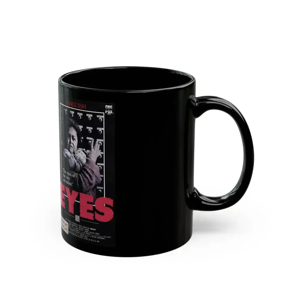 EYES JAPAN (VHS COVER) - Black Coffee Mug - Go Mug Yourself