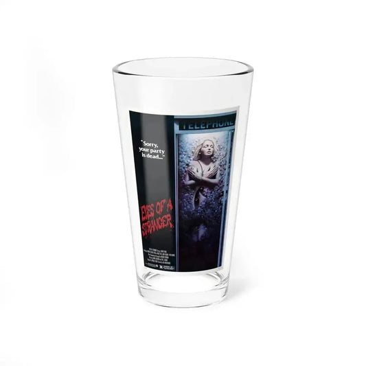 EYES OF A STRANGER 1981 Movie Poster - Pint Glass 16oz 16oz - Go Mug Yourself