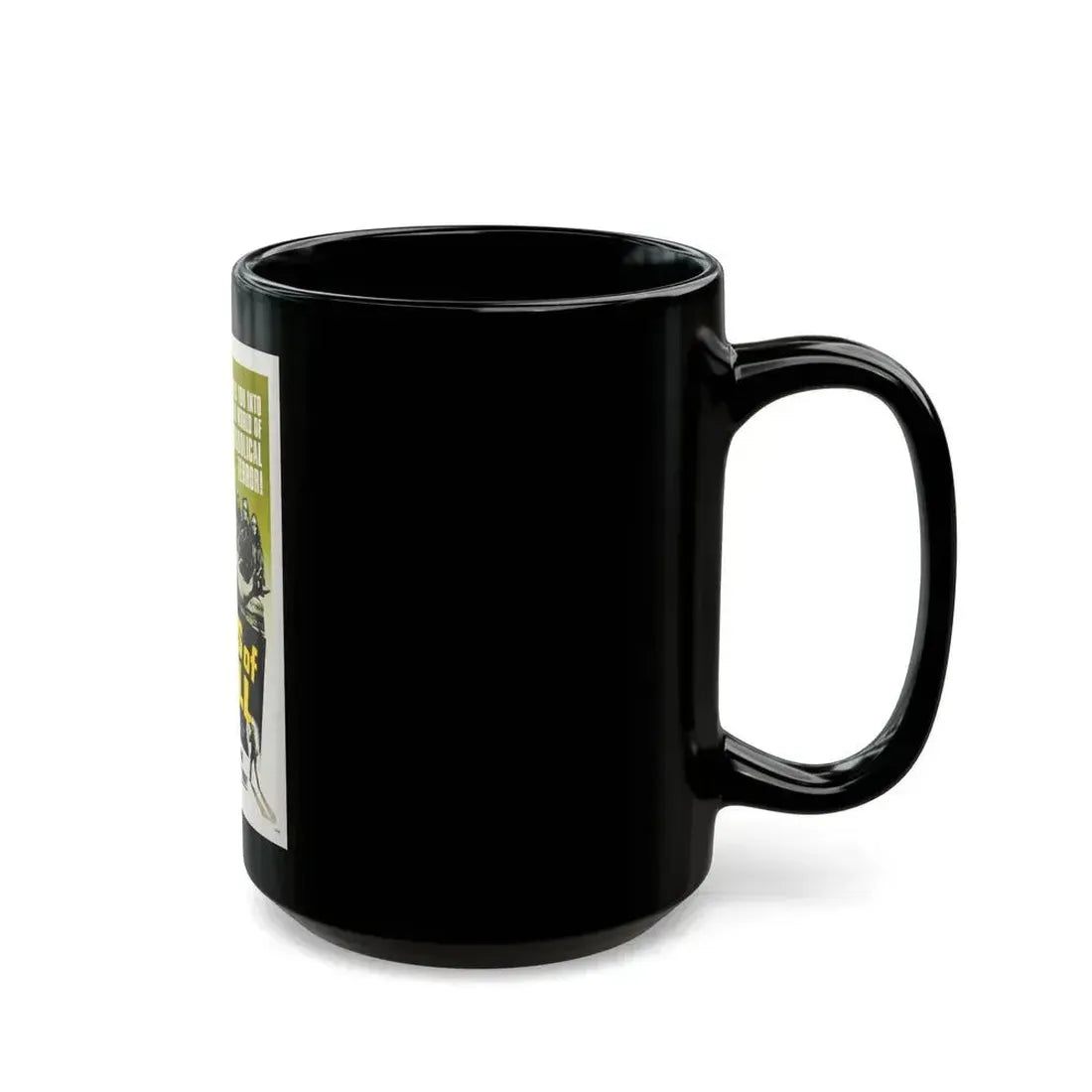 EYES OF HELL (THE MASK) 1961 Movie Poster - Black Coffee Mug - Go Mug Yourself