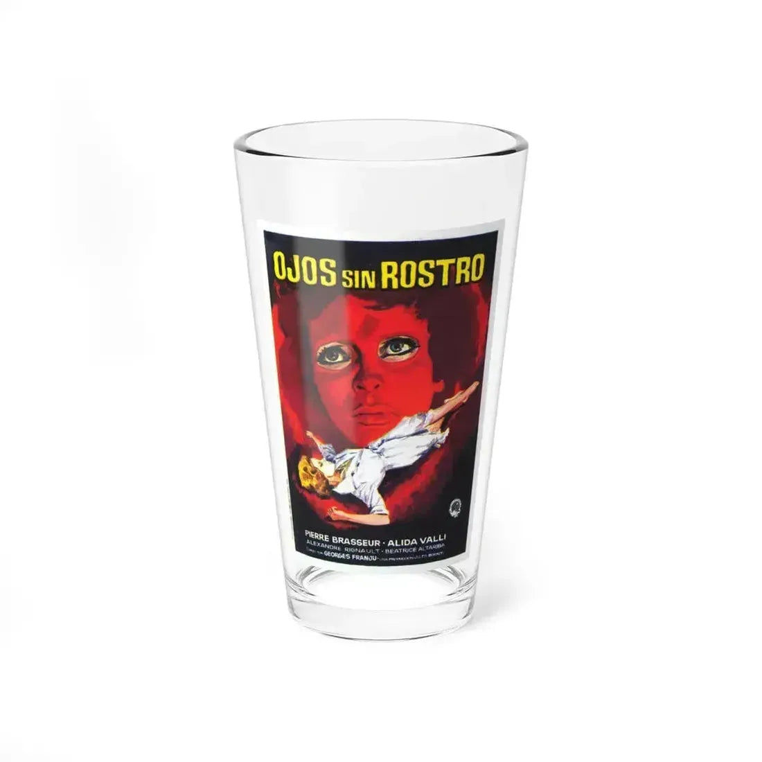 EYES WITHOUT A FACE (3) 1960 Movie Poster - Pint Glass 16oz 16oz - Go Mug Yourself