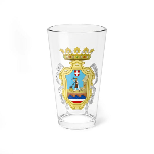 Fabriano-Stemma (Italy) (Coat of Arms) Pint Glass 16oz 16oz - Go Mug Yourself