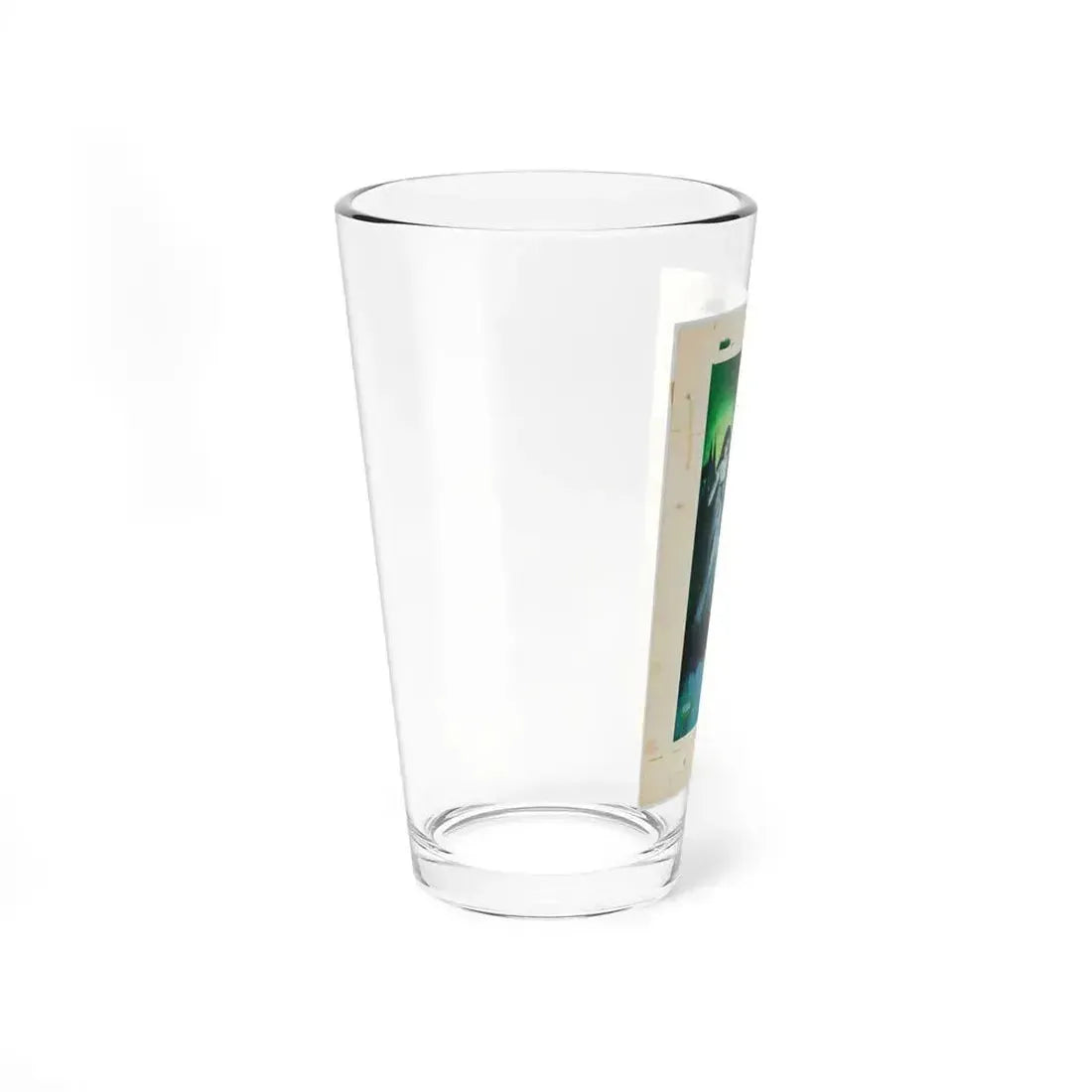 Face in the Pond, Romance Novel Cover (Avon, 1968) - Pint Glass 16oz - Go Mug Yourself