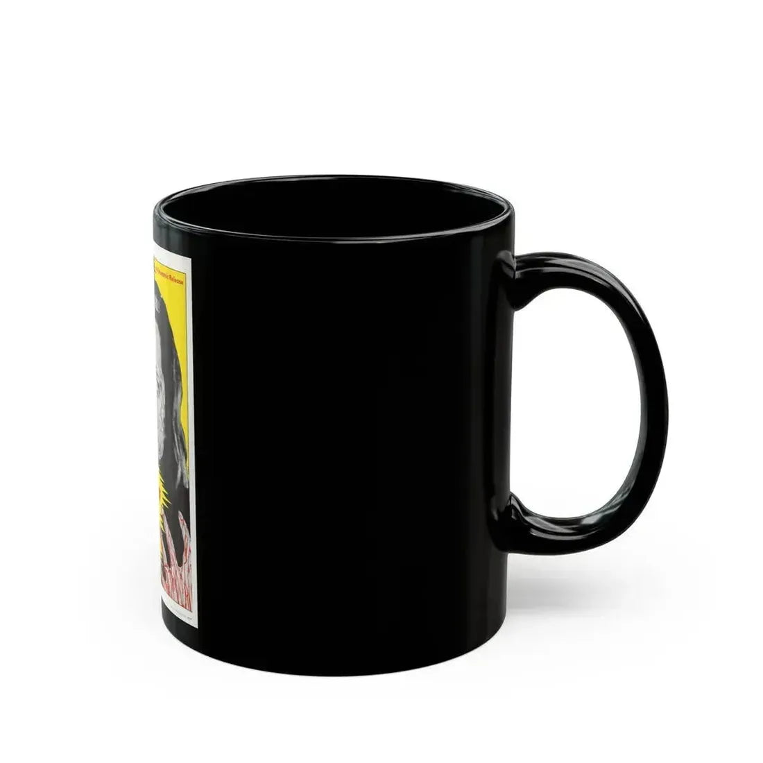 FACE OF TERROR 1962 Movie Poster - Black Coffee Mug - Go Mug Yourself