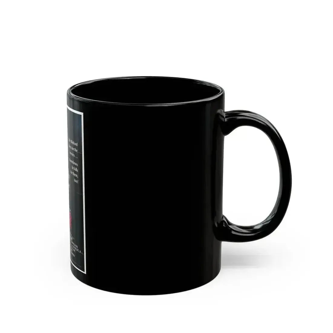 FADE TO BLACK (2) 1980 Movie Poster - Black Coffee Mug - Go Mug Yourself