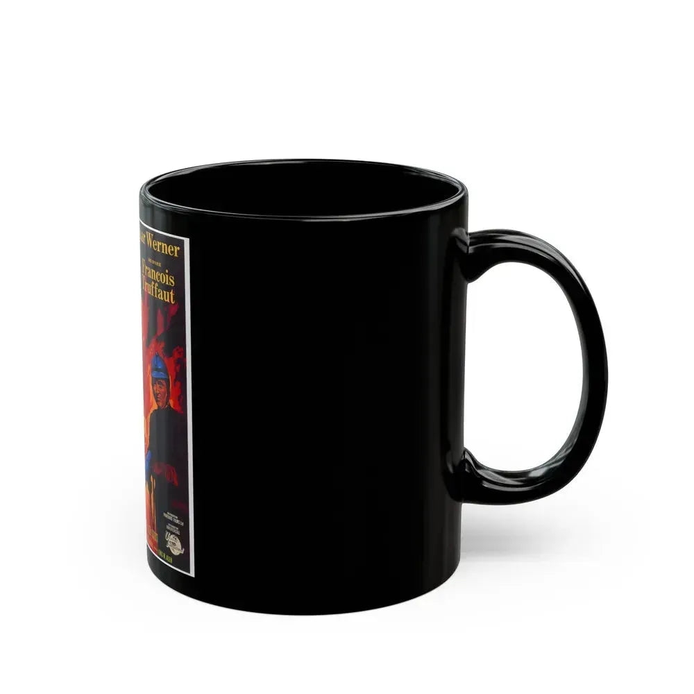 FAHRENHEIT 451 1966 Movie Poster - Black Coffee Mug - Go Mug Yourself