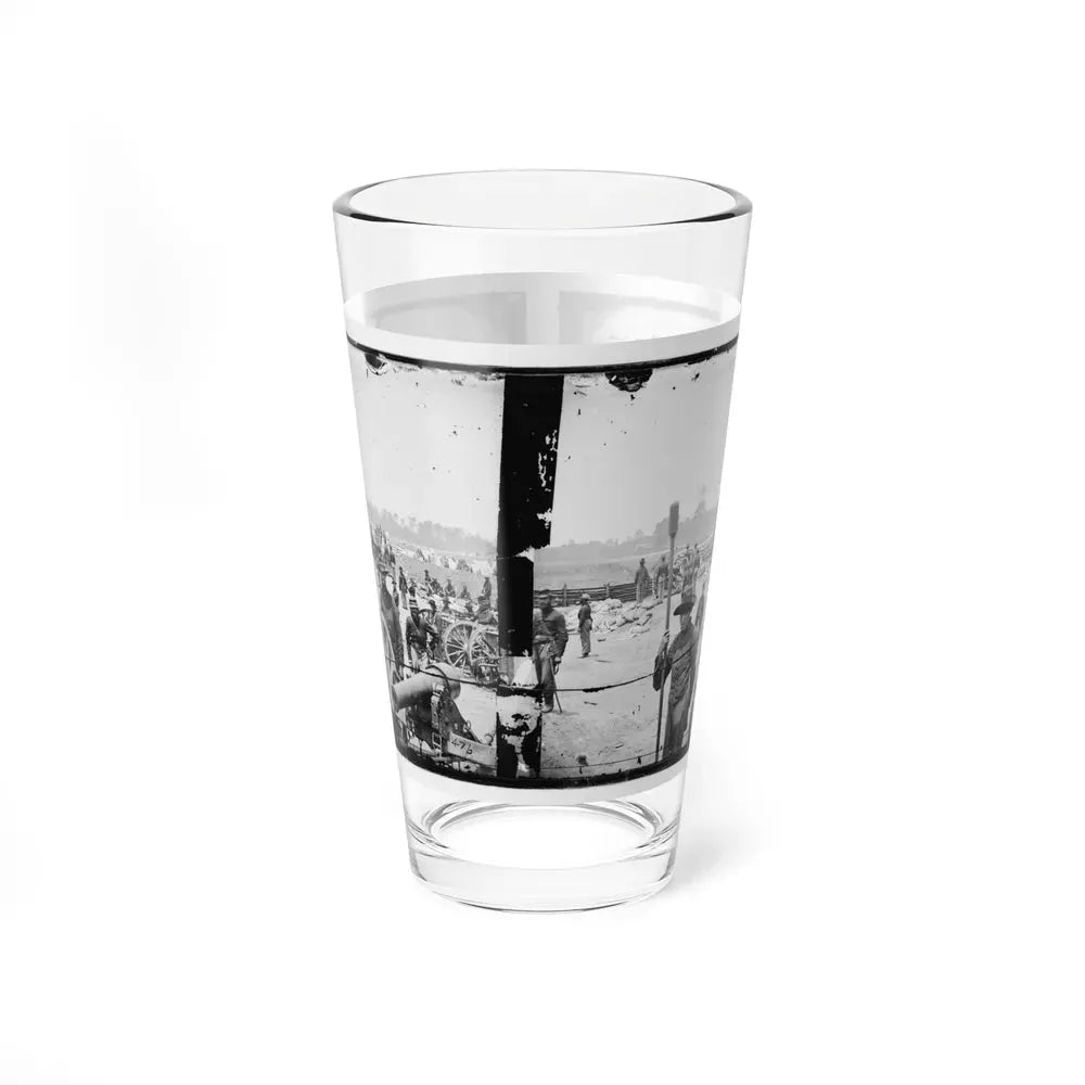 Fair Oaks, Va., Vicinity. Capt. Rufus D. Pettit's Battery B, 1st New York Light Artillery, In Fort Richardson (U.S. Civil War) Pint Glass 16oz 16oz - Go Mug Yourself