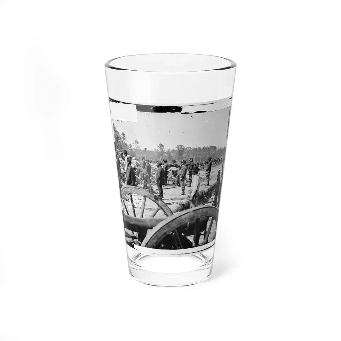 Fair Oaks, Va., Vicinity. Federal Battery (U.S. Civil War) Pint Glass 16oz 16oz - Go Mug Yourself