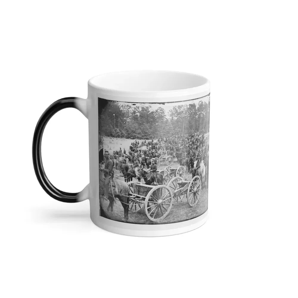 Fair Oaks, Va., Vicinity. Horatio G. Gibson's C and G Batteries (U.S. Civil War) Color Changing Coffee Mug 11oz - Go Mug Yourself