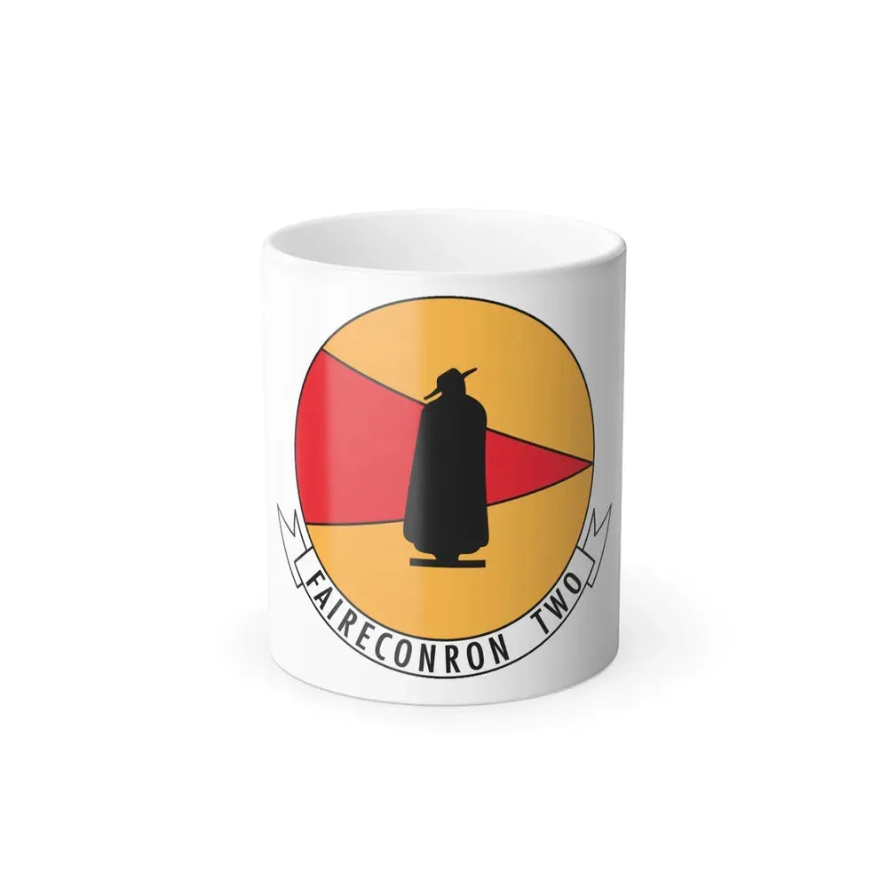 Faireconron Two Fleet Air Reconnaissance Squadron TWO (U.S. Navy) Color Changing Mug 11oz Default Title 11oz - Go Mug Yourself