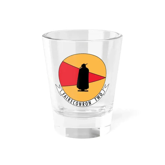 Faireconron Two Fleet Air Reconnaissance Squadron TWO (U.S. Navy) Shot Glass 1.5oz 1.5oz - Go Mug Yourself