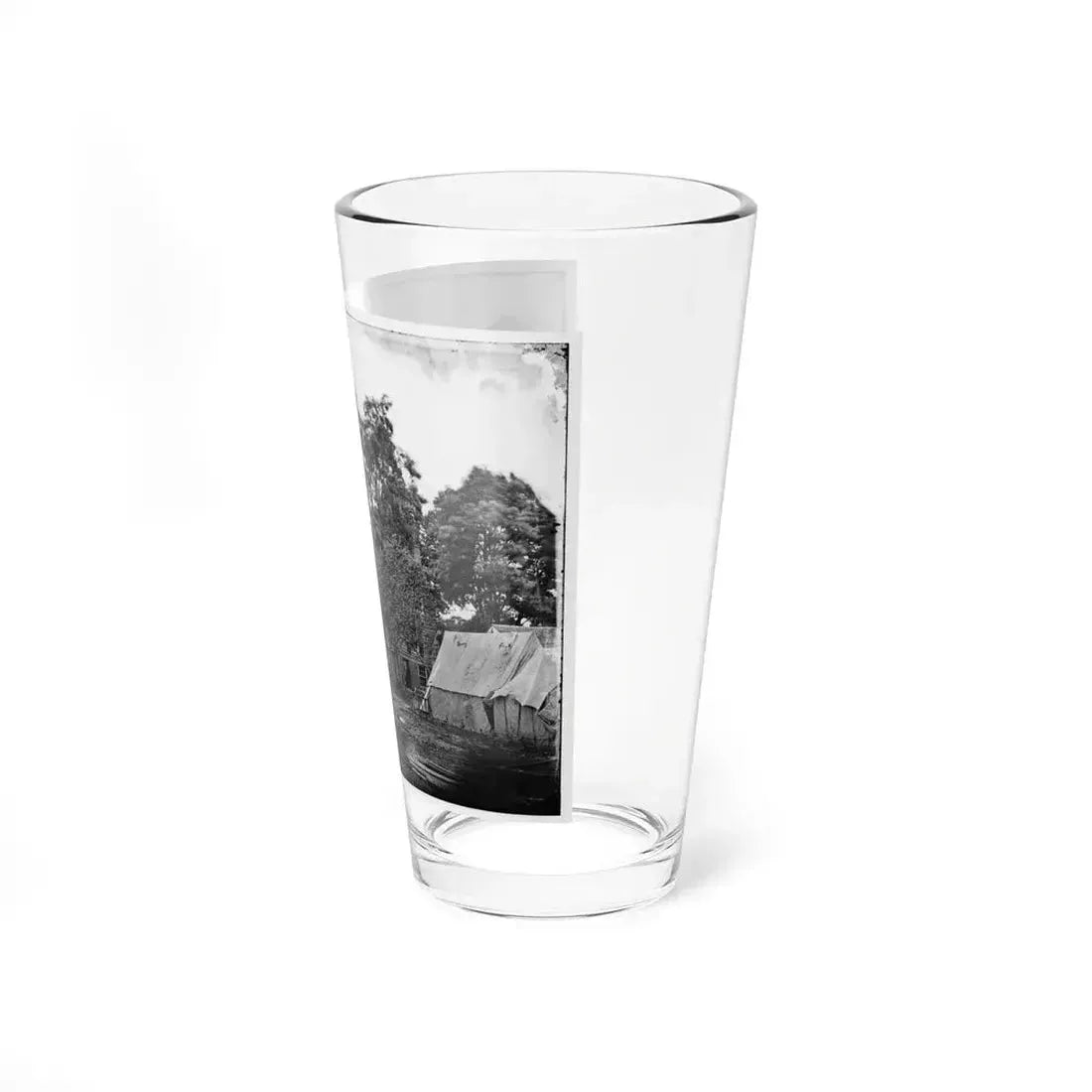 Fairfax Court House, Va. House Used As A Headquarters By Gen. G. B. Mcclellan And Gen. P. G. T. Beauregard (U.S. Civil War) Pint Glass 16oz - Go Mug Yourself