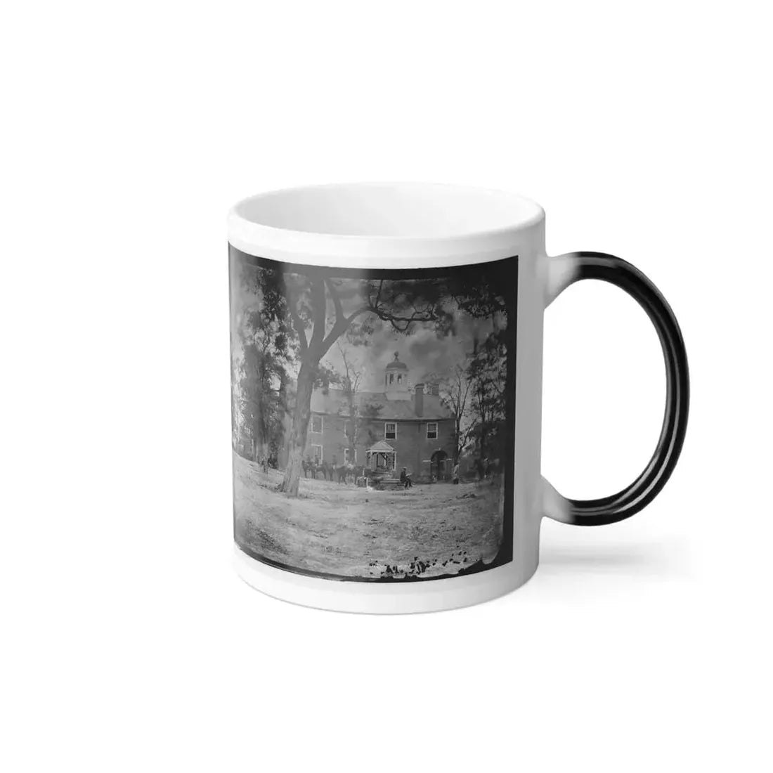 Fairfax Court House, Va. The Courthouse (U.S. Civil War) Color Changing Coffee Mug 11oz - Go Mug Yourself