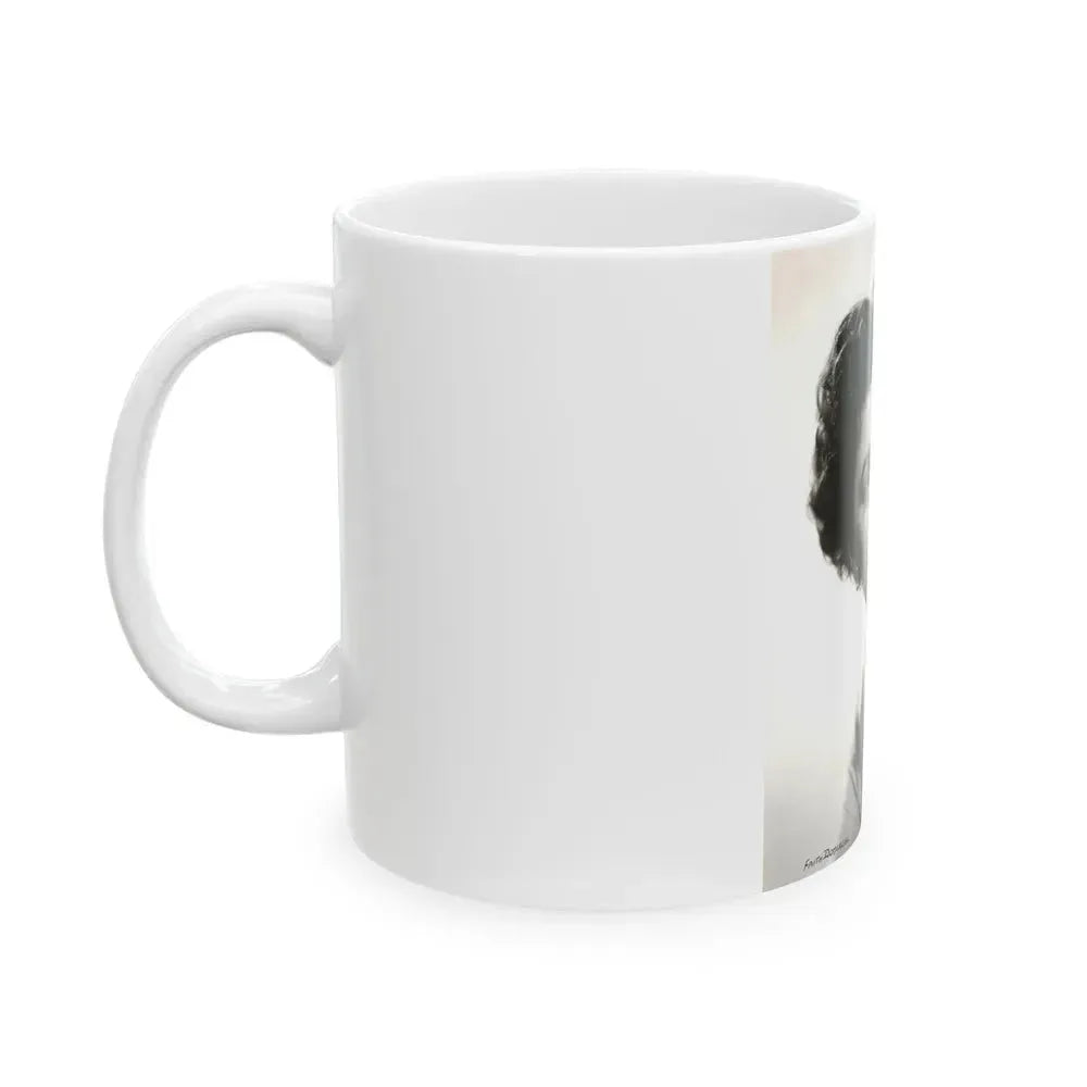 Faith Domergue #07 (Vintage Female Icon) White Coffee Mug - Go Mug Yourself