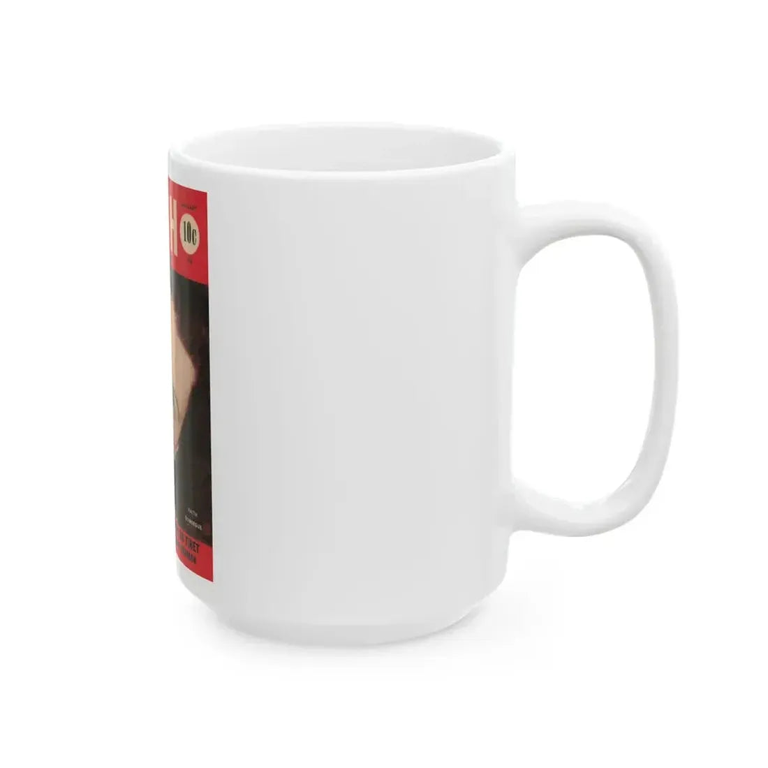 Faith Domergue #10 - Mag. Cover (Vintage Female Icon) White Coffee Mug - Go Mug Yourself