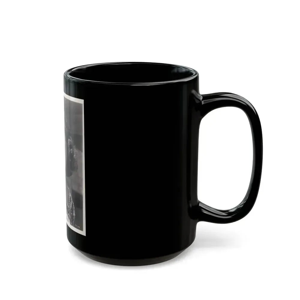 Faith Domergue #100 (Vintage Female Icon) Black Coffee Mug - Go Mug Yourself