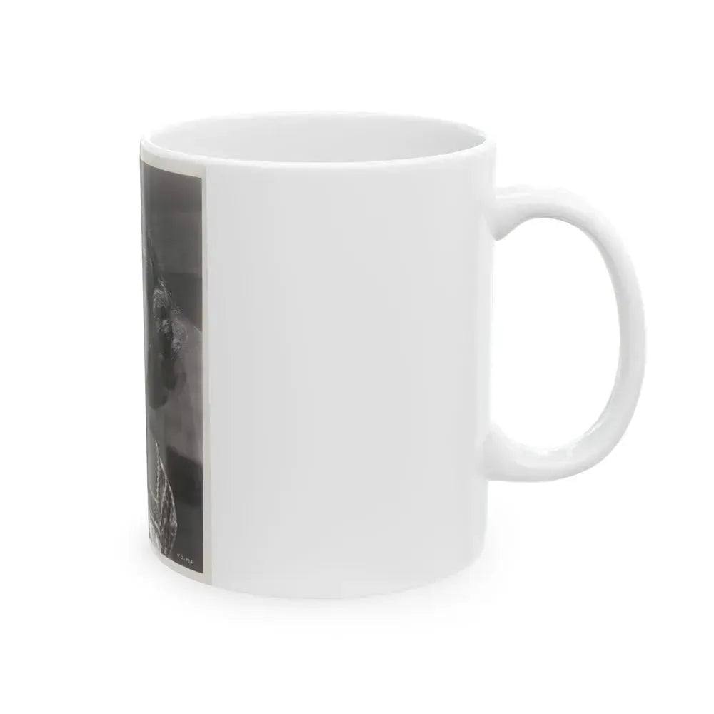 Faith Domergue #100 (Vintage Female Icon) White Coffee Mug - Go Mug Yourself