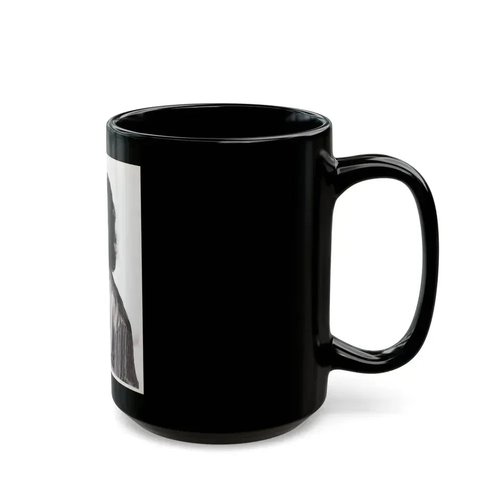 Faith Domergue #114 (Vintage Female Icon) Black Coffee Mug - Go Mug Yourself