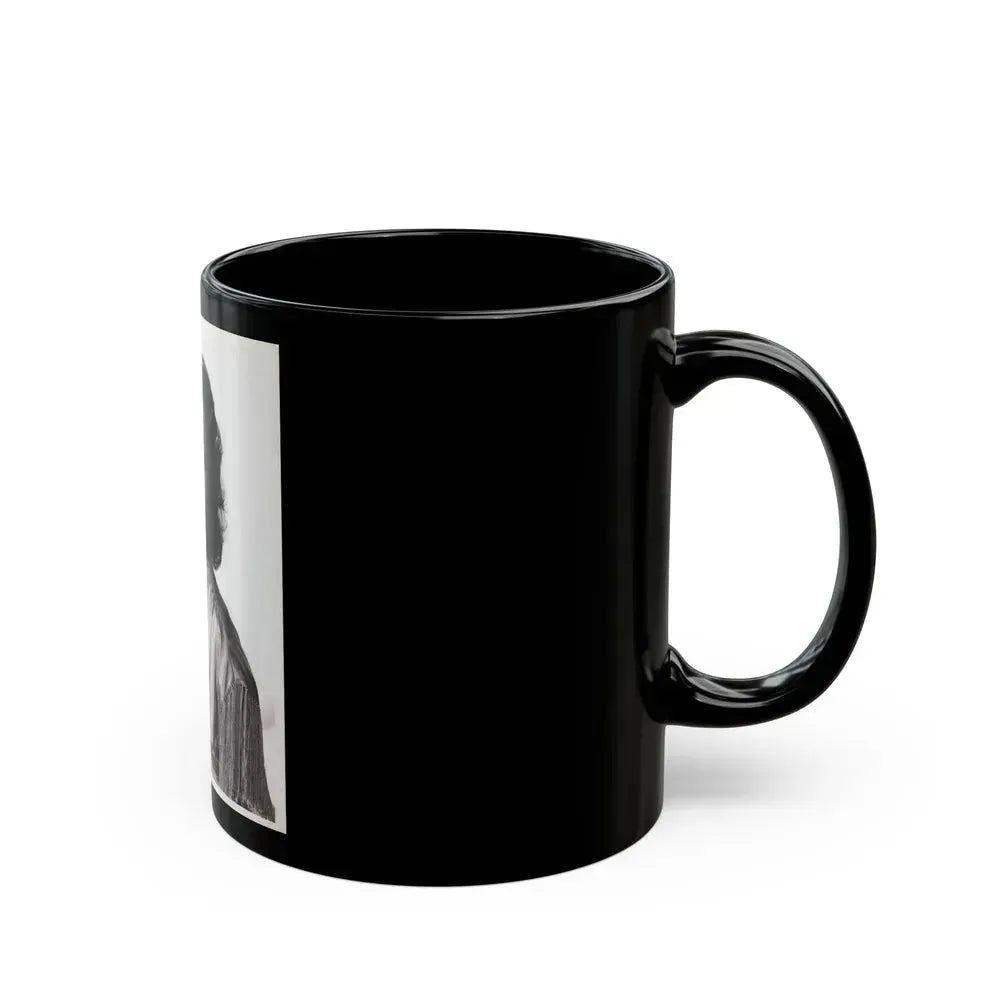 Faith Domergue #114 (Vintage Female Icon) Black Coffee Mug - Go Mug Yourself
