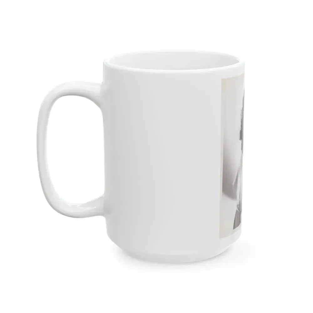 Faith Domergue #114 (Vintage Female Icon) White Coffee Mug - Go Mug Yourself