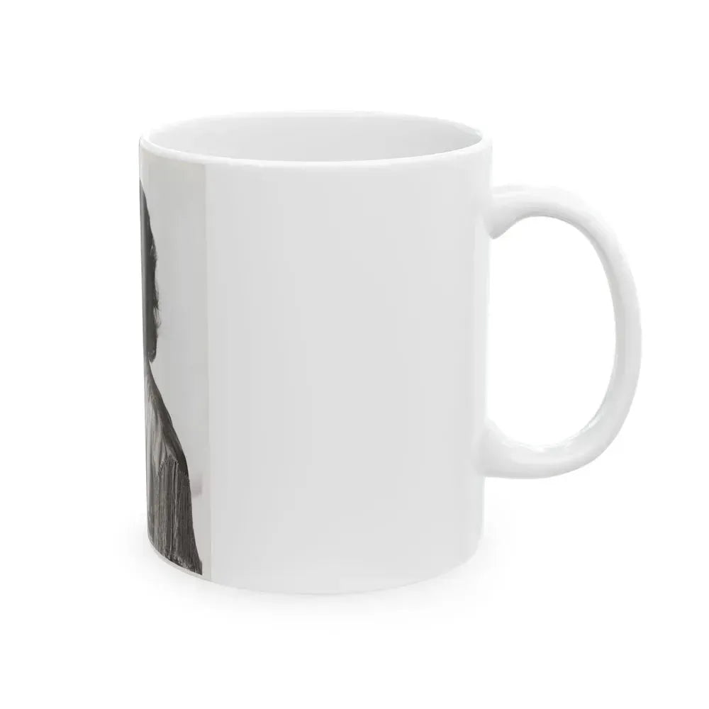 Faith Domergue #114 (Vintage Female Icon) White Coffee Mug - Go Mug Yourself