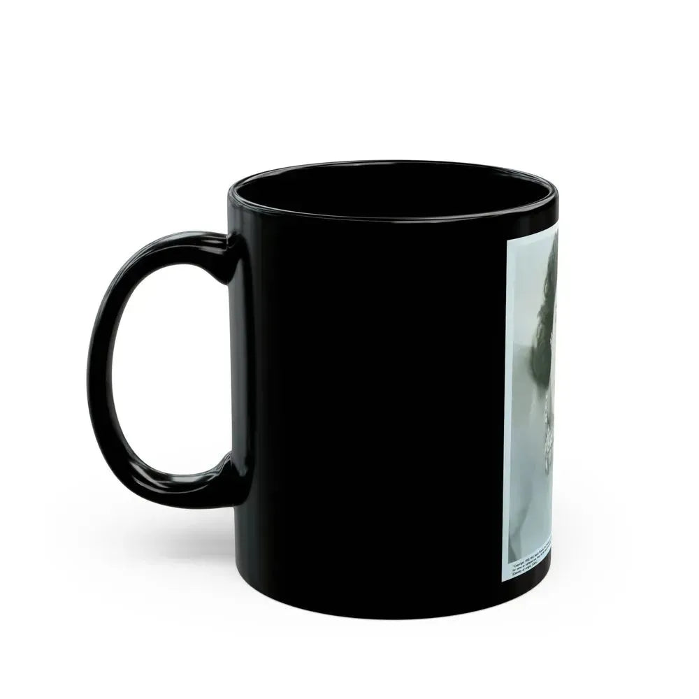 Faith Domergue #115 (Vintage Female Icon) Black Coffee Mug - Go Mug Yourself
