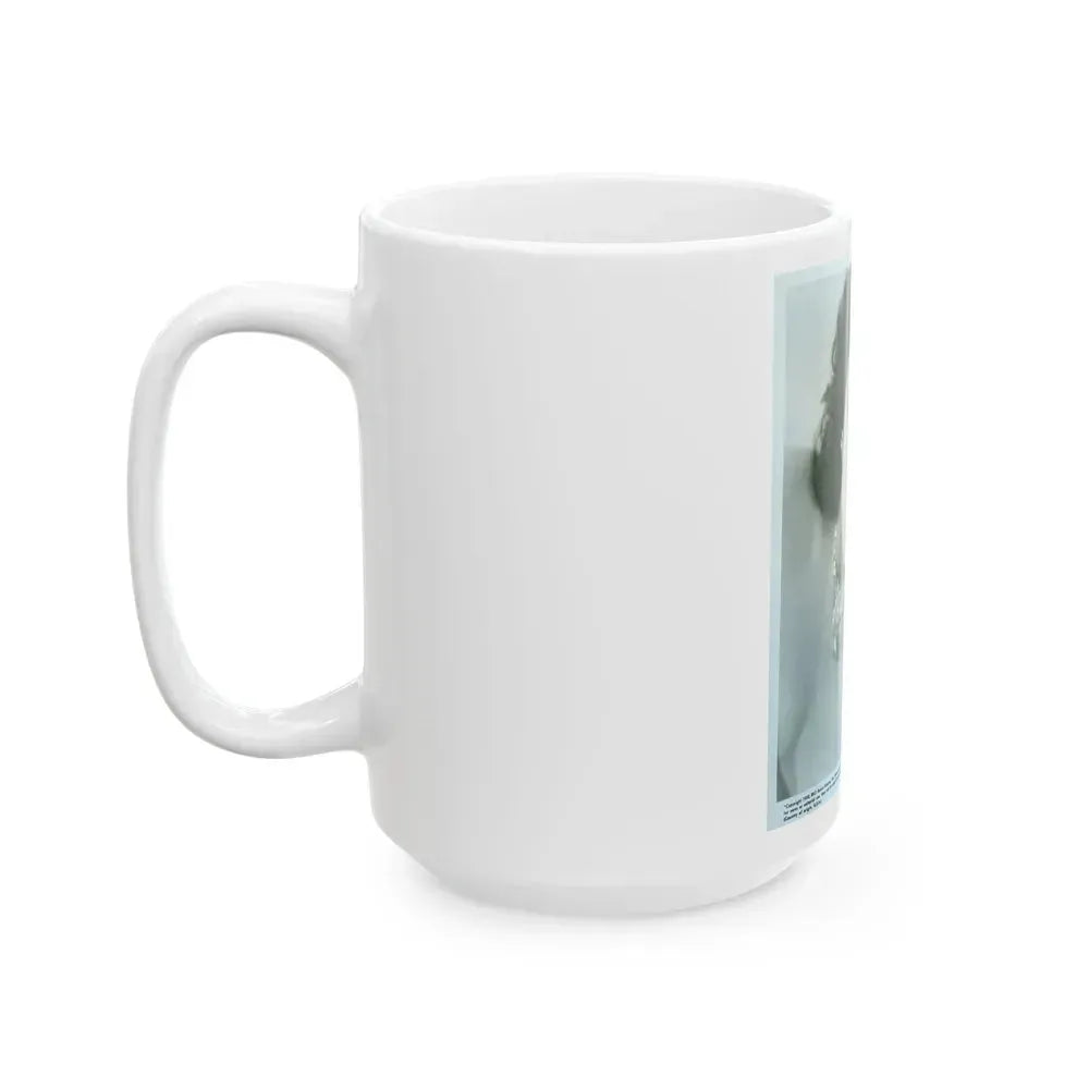 Faith Domergue #115 (Vintage Female Icon) White Coffee Mug - Go Mug Yourself