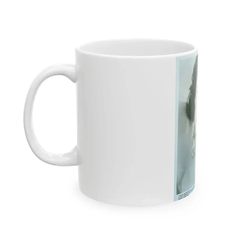 Faith Domergue #115 (Vintage Female Icon) White Coffee Mug - Go Mug Yourself
