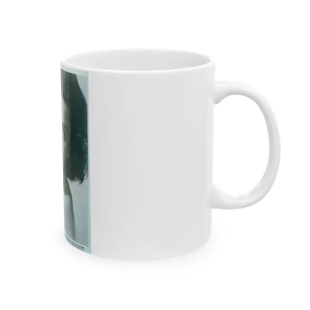 Faith Domergue #115 (Vintage Female Icon) White Coffee Mug - Go Mug Yourself