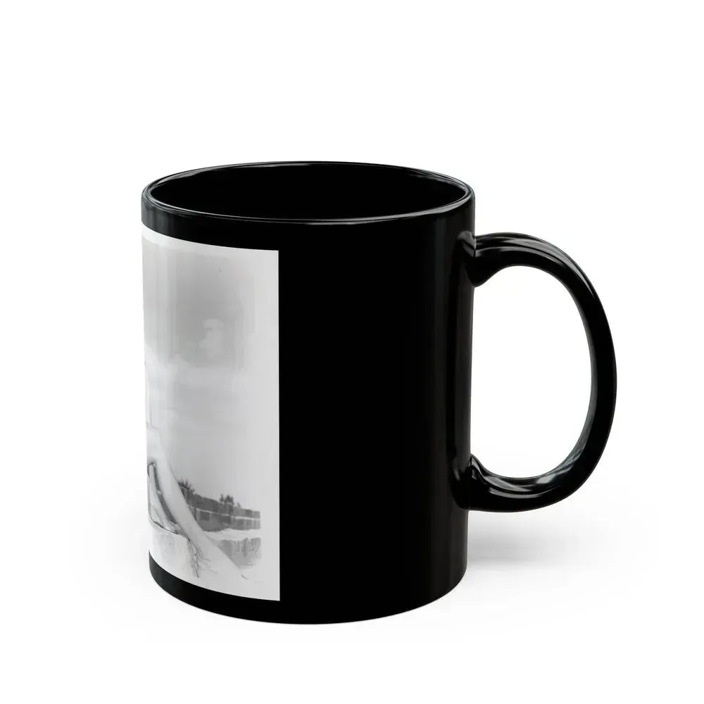 Faith Domergue #119 (Vintage Female Icon) Black Coffee Mug - Go Mug Yourself