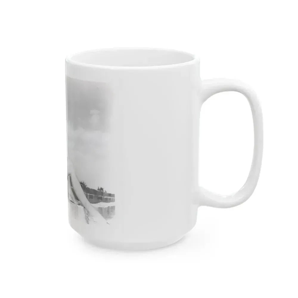 Faith Domergue #119 (Vintage Female Icon) White Coffee Mug - Go Mug Yourself