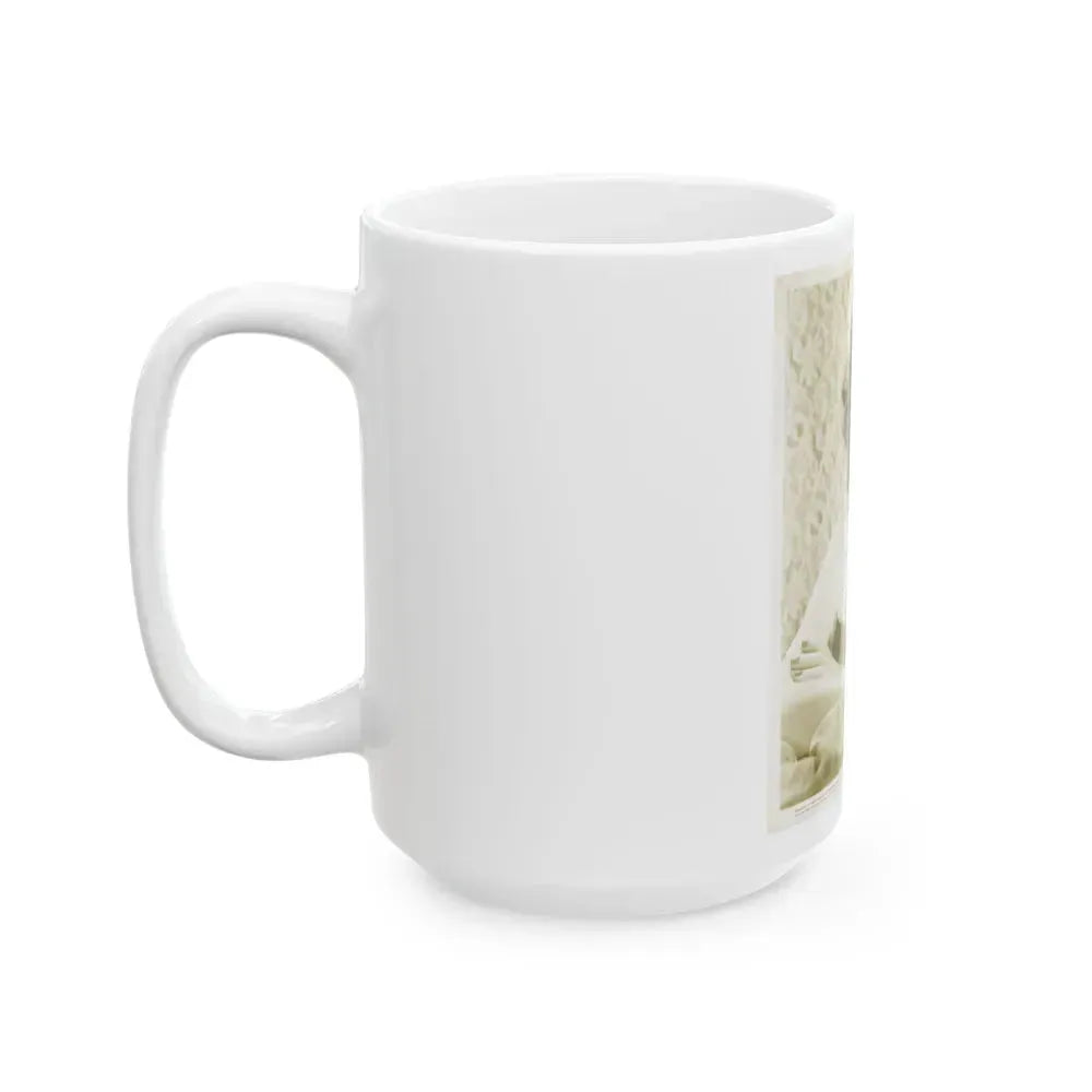 Faith Domergue #124 (Vintage Female Icon) White Coffee Mug - Go Mug Yourself