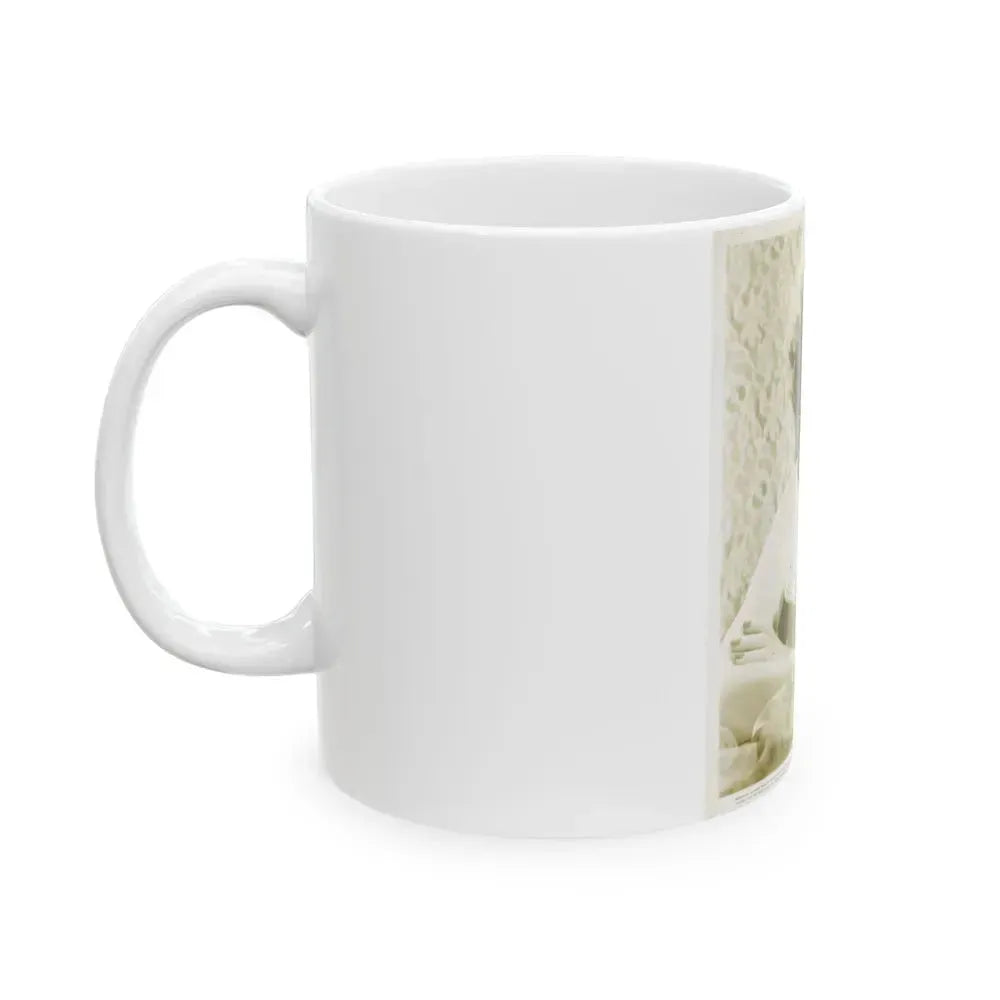 Faith Domergue #124 (Vintage Female Icon) White Coffee Mug - Go Mug Yourself