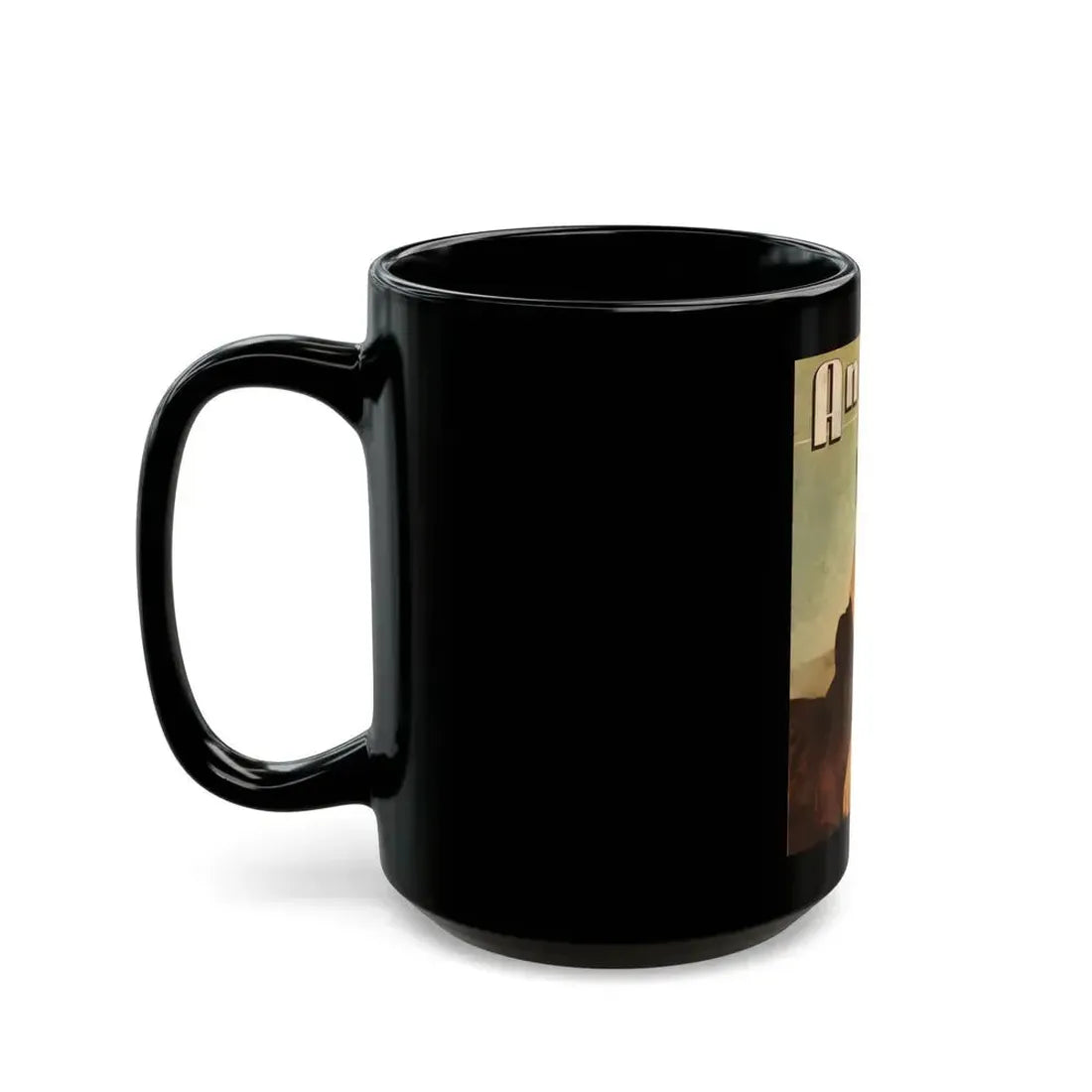 Faith Domergue #125 - Mag. Cover (Vintage Female Icon) Black Coffee Mug - Go Mug Yourself