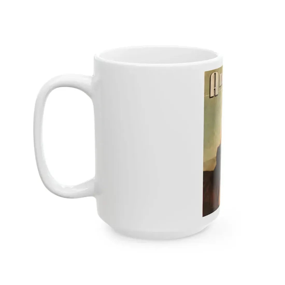 Faith Domergue #125 - Mag. Cover (Vintage Female Icon) White Coffee Mug - Go Mug Yourself