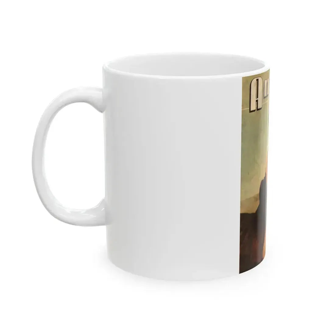Faith Domergue #125 - Mag. Cover (Vintage Female Icon) White Coffee Mug - Go Mug Yourself