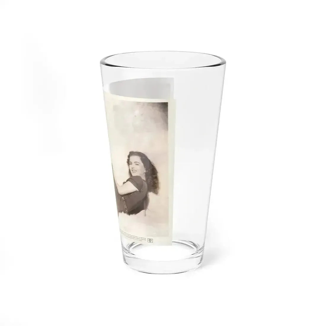 Faith Domergue #126 (Vintage Female Icon) Pint Glass 16oz - Go Mug Yourself