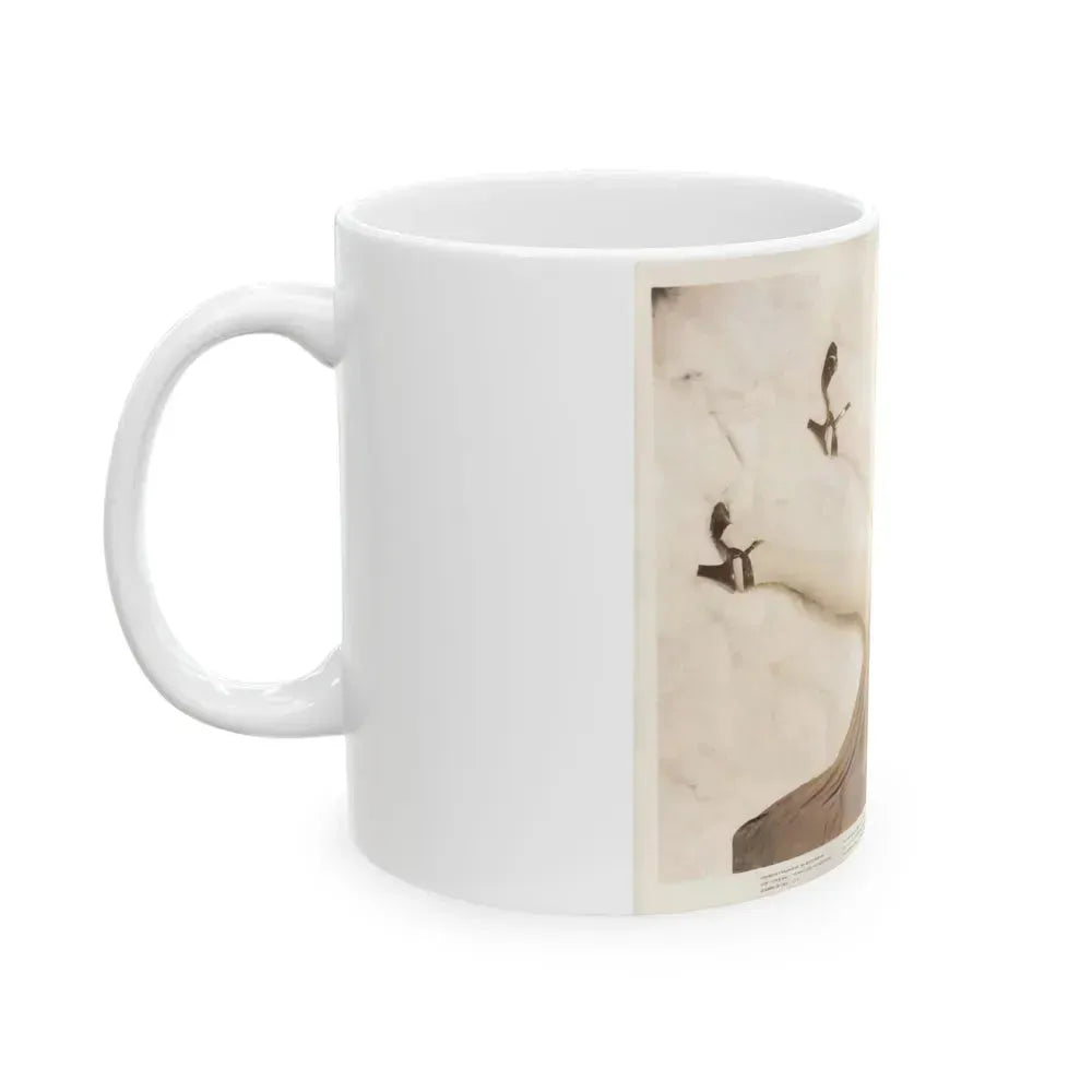 Faith Domergue #126 (Vintage Female Icon) White Coffee Mug - Go Mug Yourself