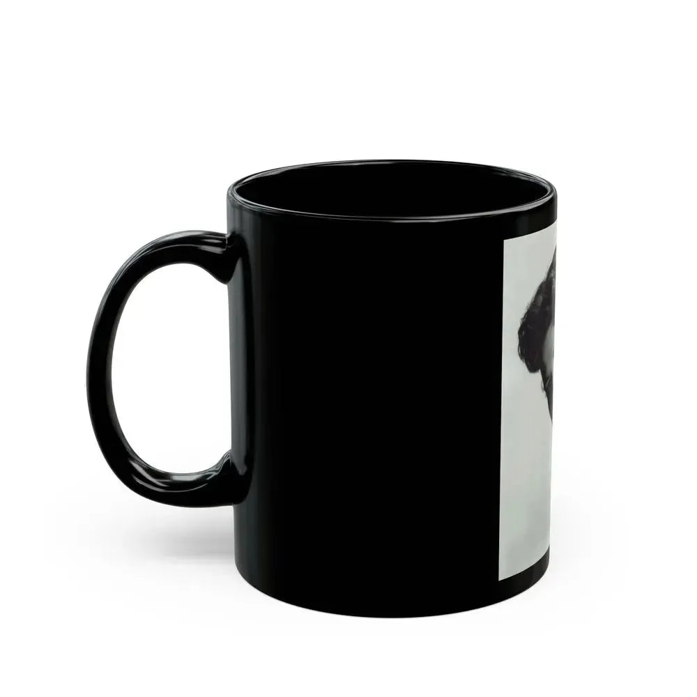 Faith Domergue #128 (Vintage Female Icon) Black Coffee Mug - Go Mug Yourself