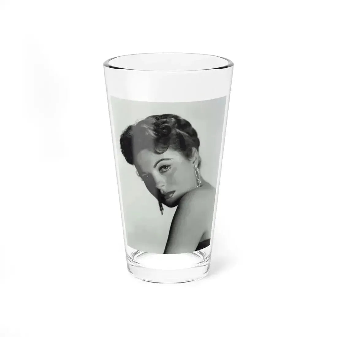 Faith Domergue #128 (Vintage Female Icon) Pint Glass 16oz 16oz - Go Mug Yourself